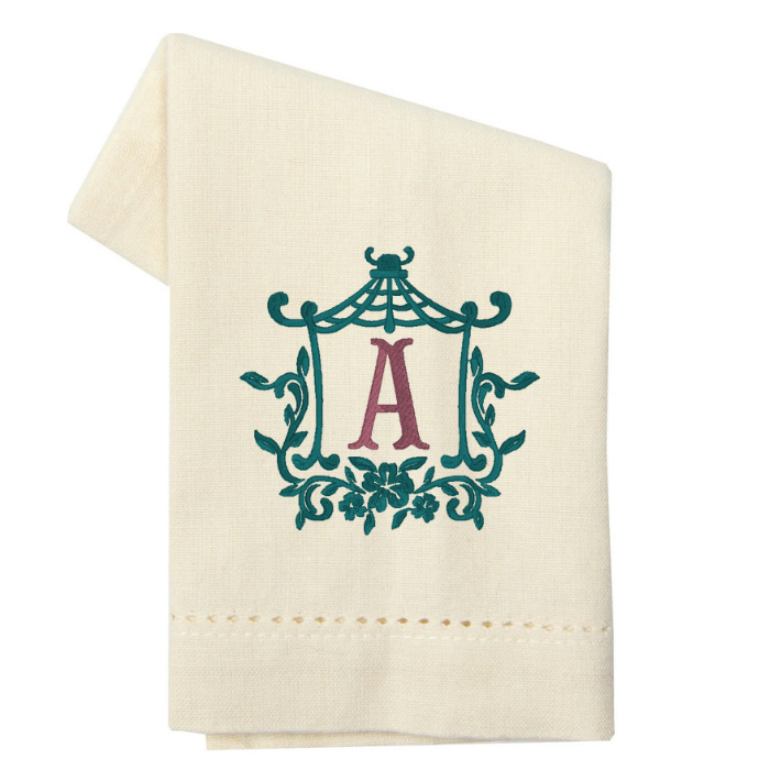 Solid Color Hemstitch Finished Tea Towels