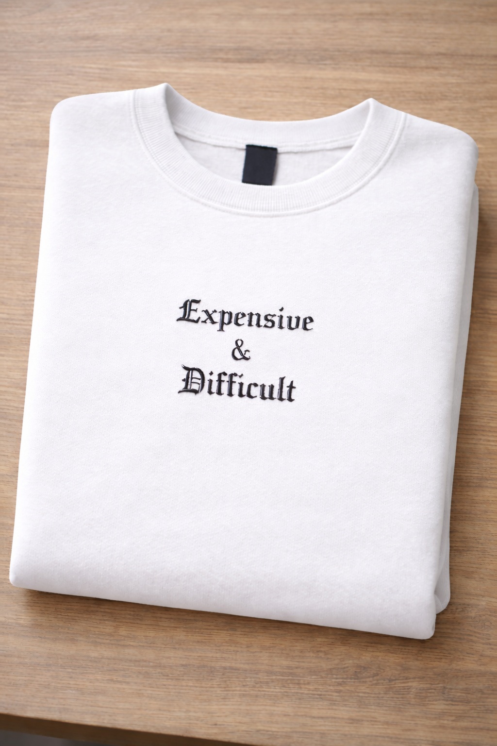 Expensive & Difficult - Gildan Softstyle Adult Crewneck Sweatshirt