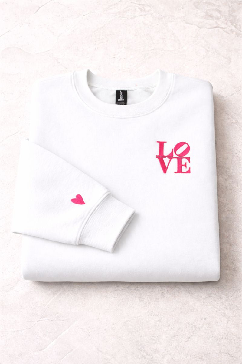 Love - Gildan Softstyle Adult Crewneck Sweatshirt