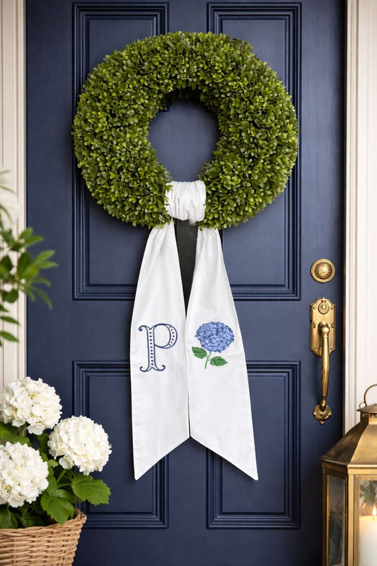 Custom Wreath Sash