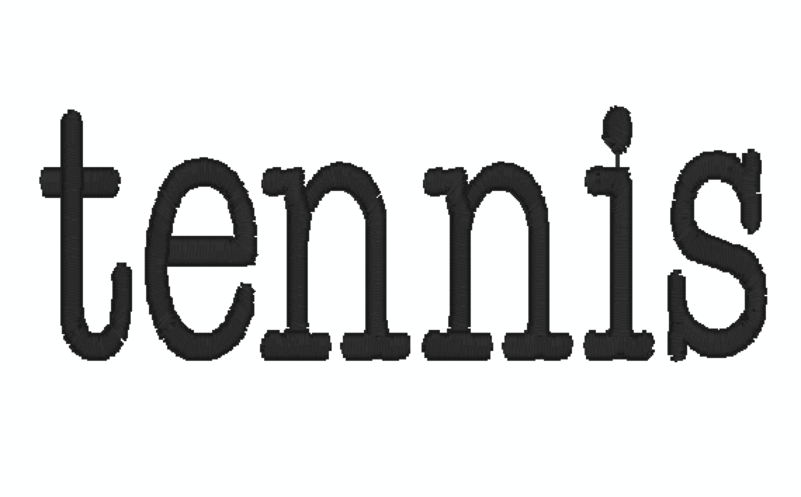 tennis - typewriter