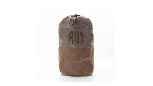 Waxed Laundry Duffel