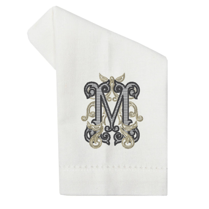 Solid Color Hemstitch Finished Tea Towels