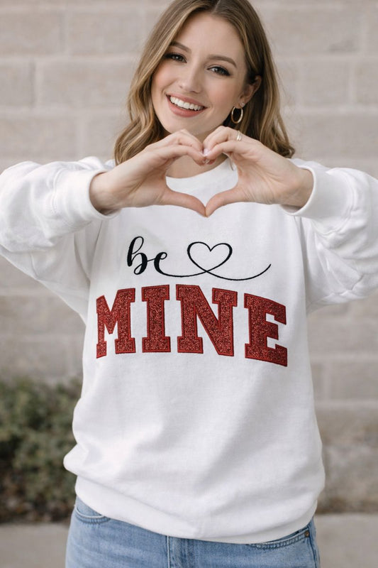 Be Mine - Gildan Softstyle Adult Crewneck Sweatshirt