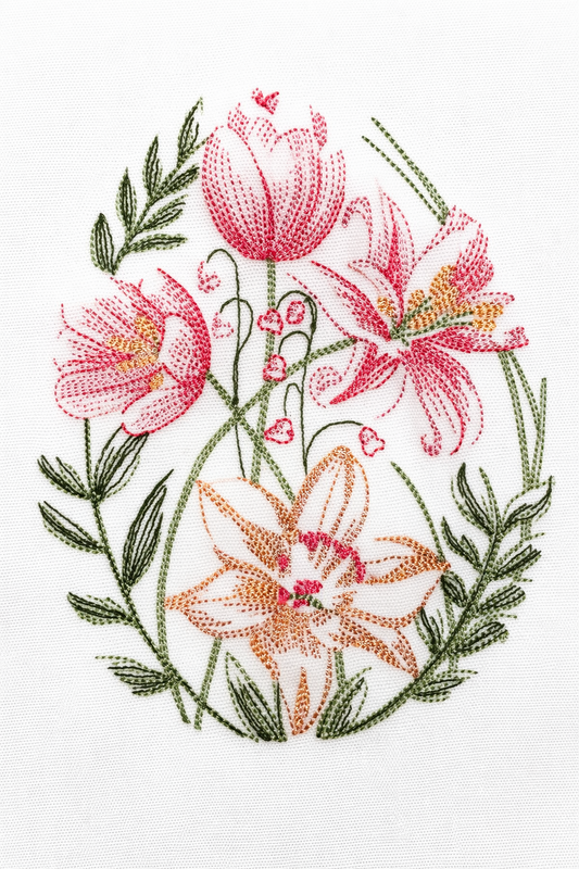 Easter Blessings Wreath Sash