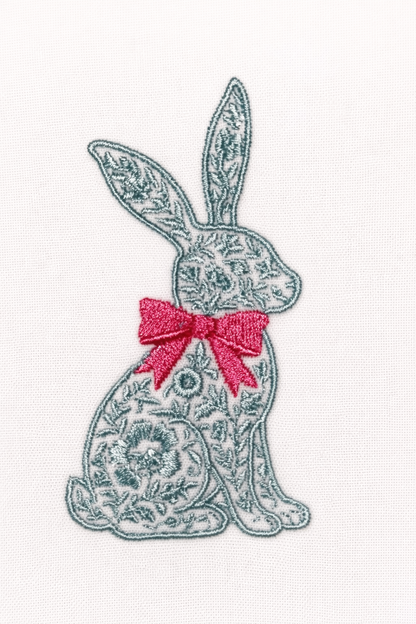 Happy Easter Bunny Wreath Sash