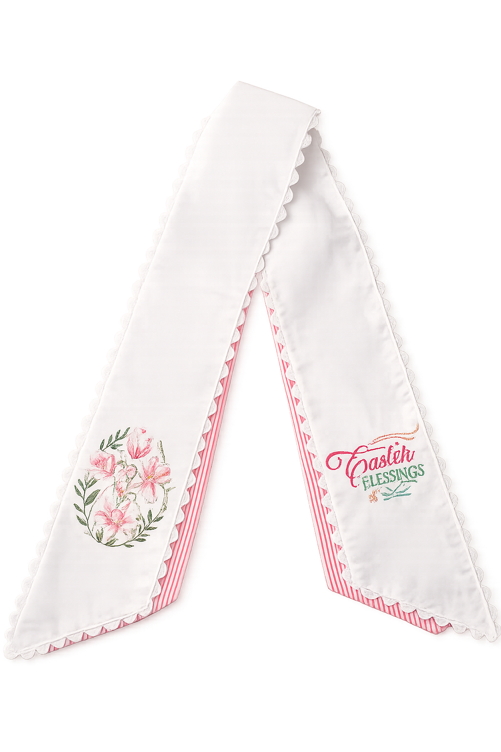 Easter Blessings Wreath Sash