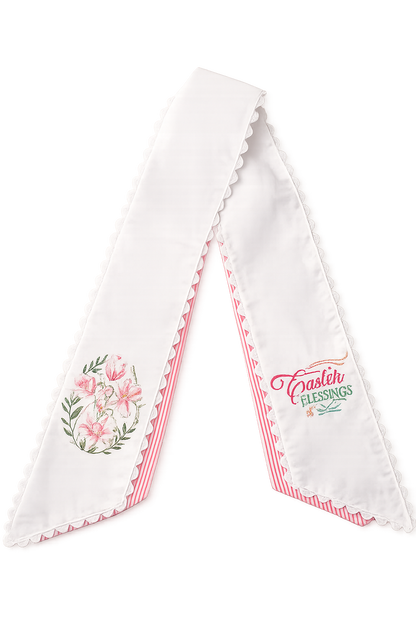Easter Blessings Wreath Sash