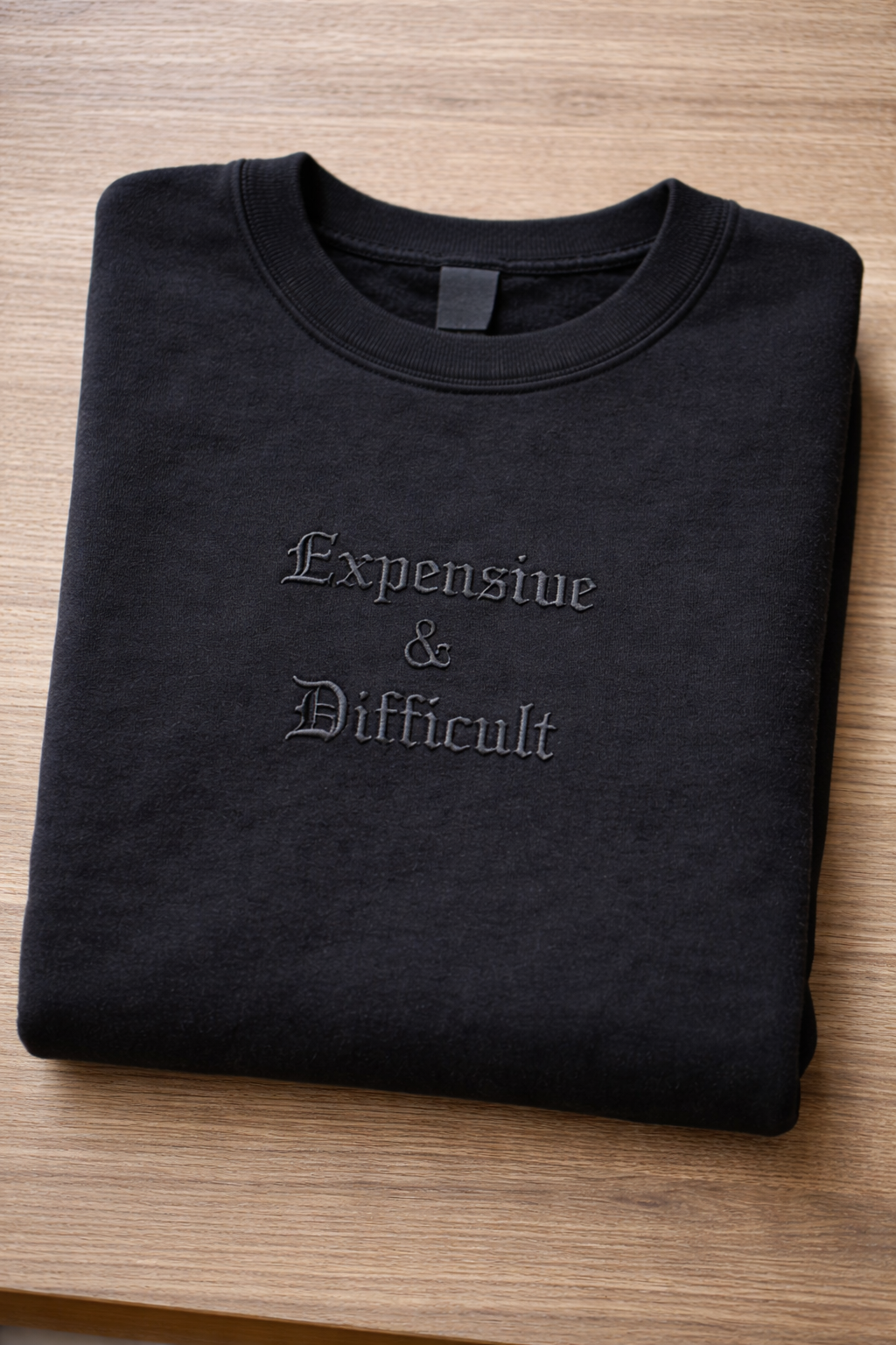 Expensive & Difficult - Gildan Softstyle Adult Crewneck Sweatshirt