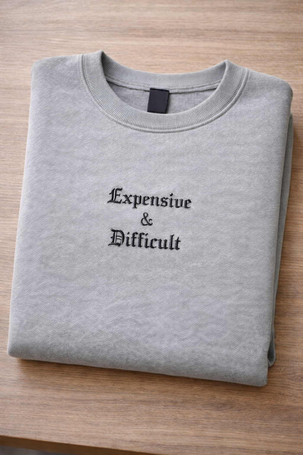 Expensive & Difficult - Gildan Softstyle Adult Crewneck Sweatshirt