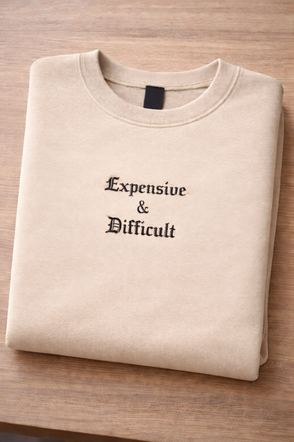 Expensive & Difficult - Gildan Softstyle Adult Crewneck Sweatshirt