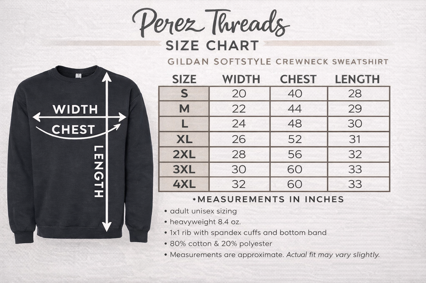 Love Is All You Need - Gildan Softstyle Adult Crewneck Sweatshirt