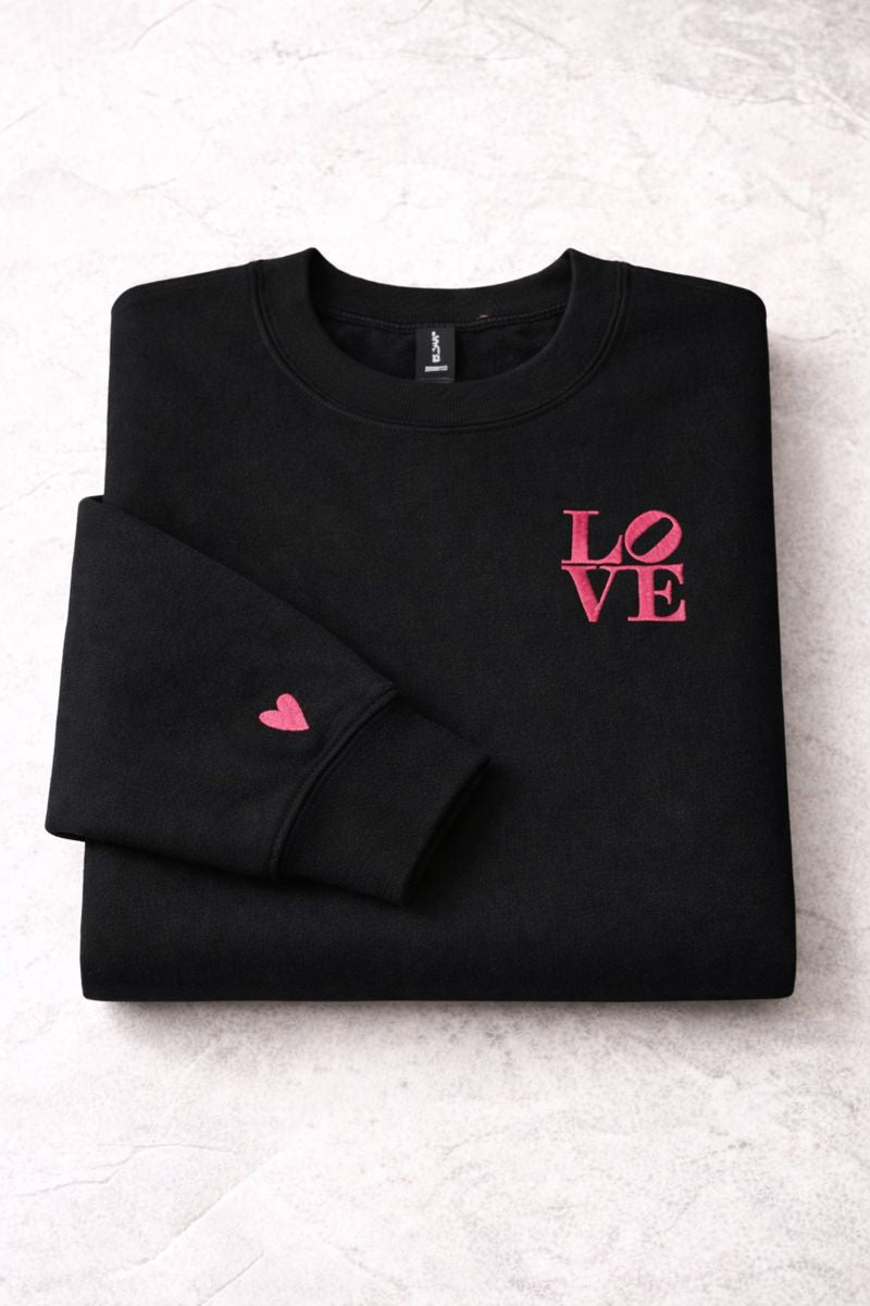 Love - Gildan Softstyle Adult Crewneck Sweatshirt