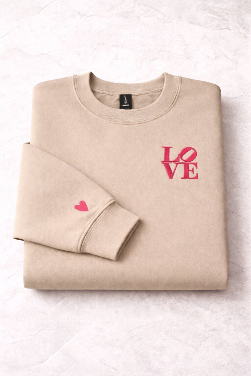 Love - Gildan Softstyle Adult Crewneck Sweatshirt