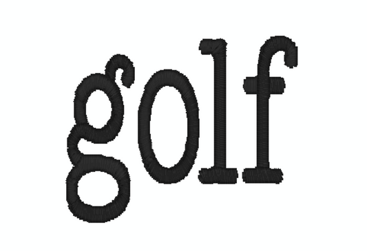 golf - typewriter