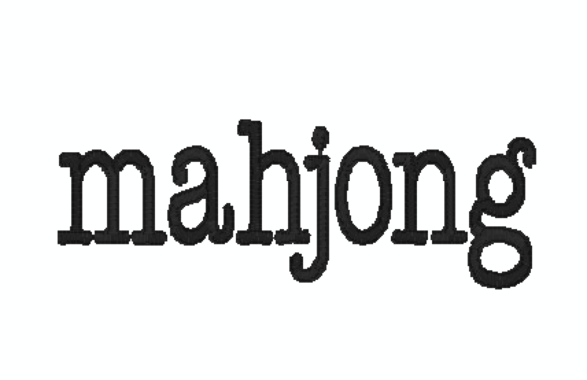 mahjong - typewriter